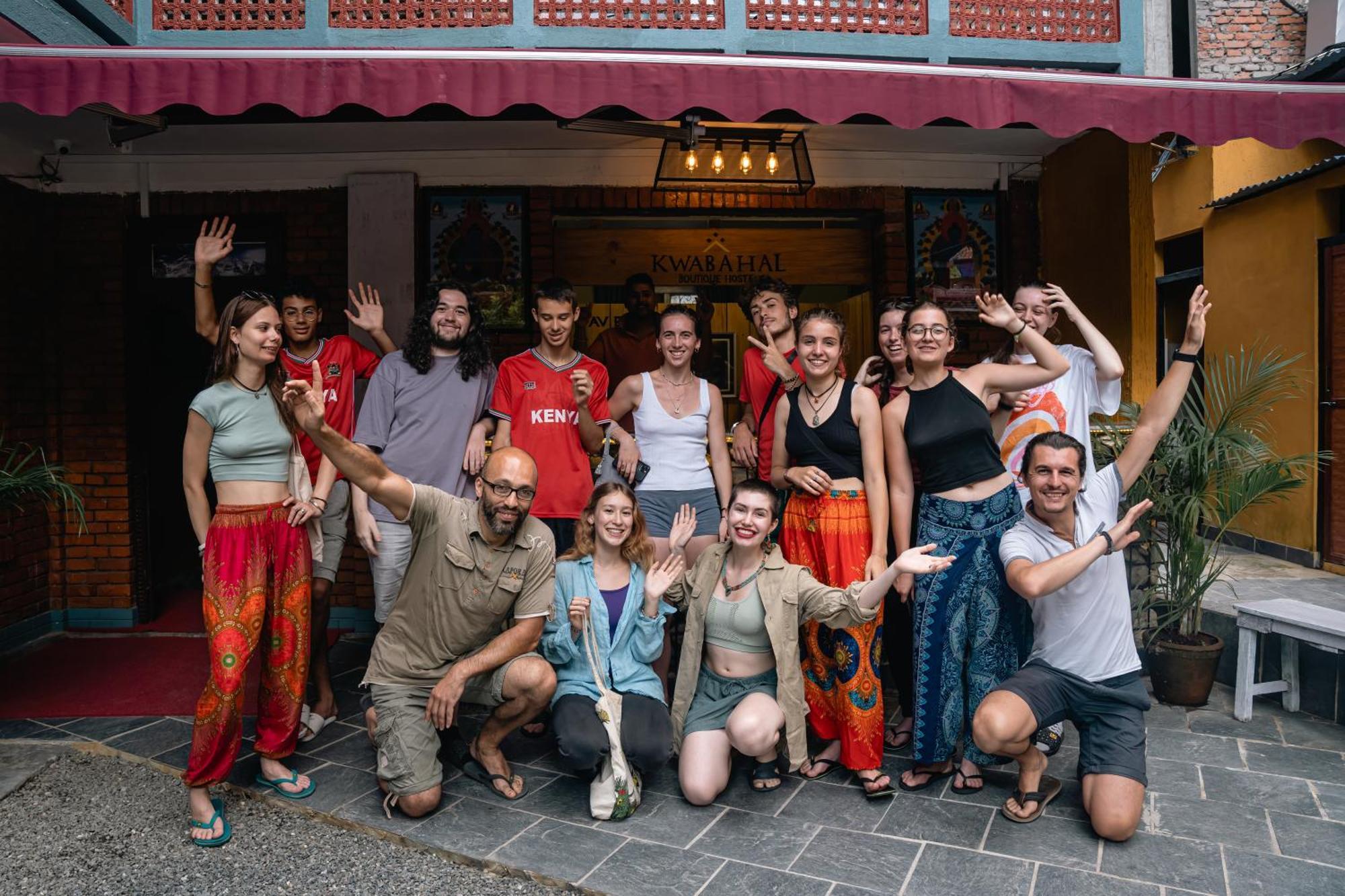 Kwabahal Boutique Hostel Kathmandu Exteriör bild