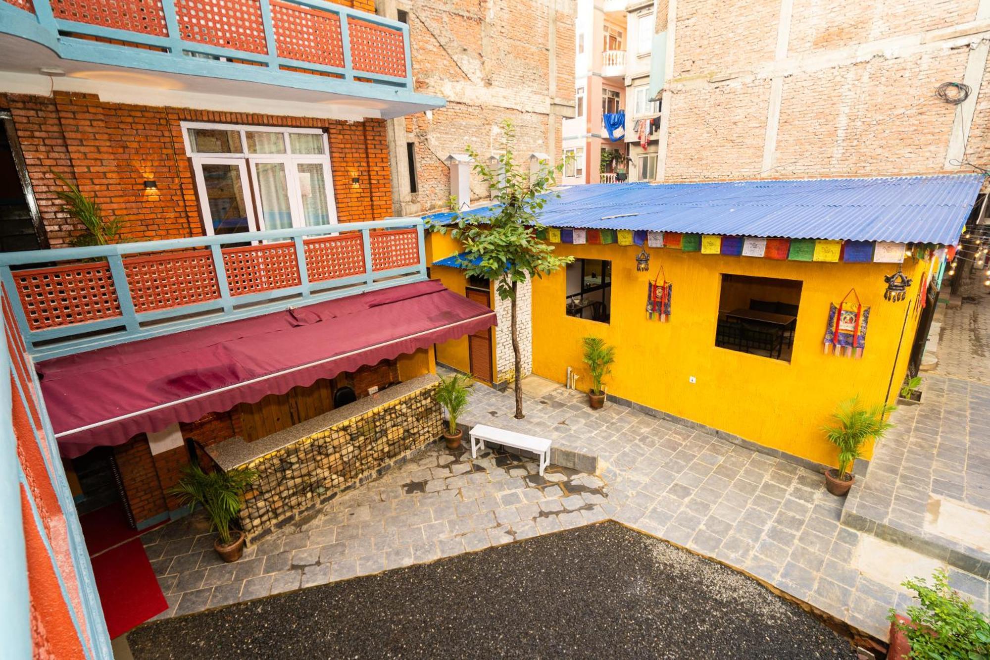 Kwabahal Boutique Hostel Kathmandu Exteriör bild