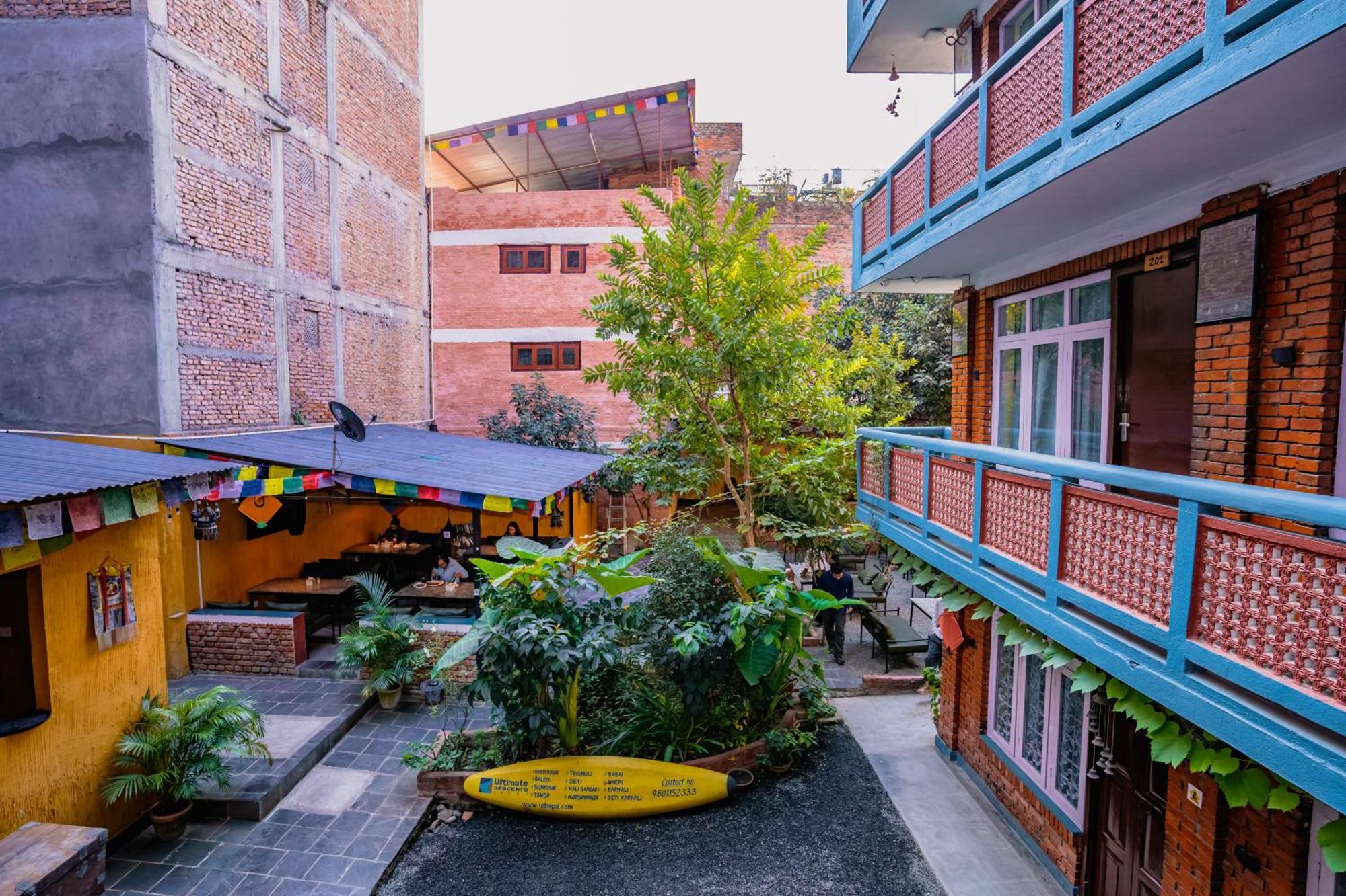 Kwabahal Boutique Hostel Kathmandu Exteriör bild